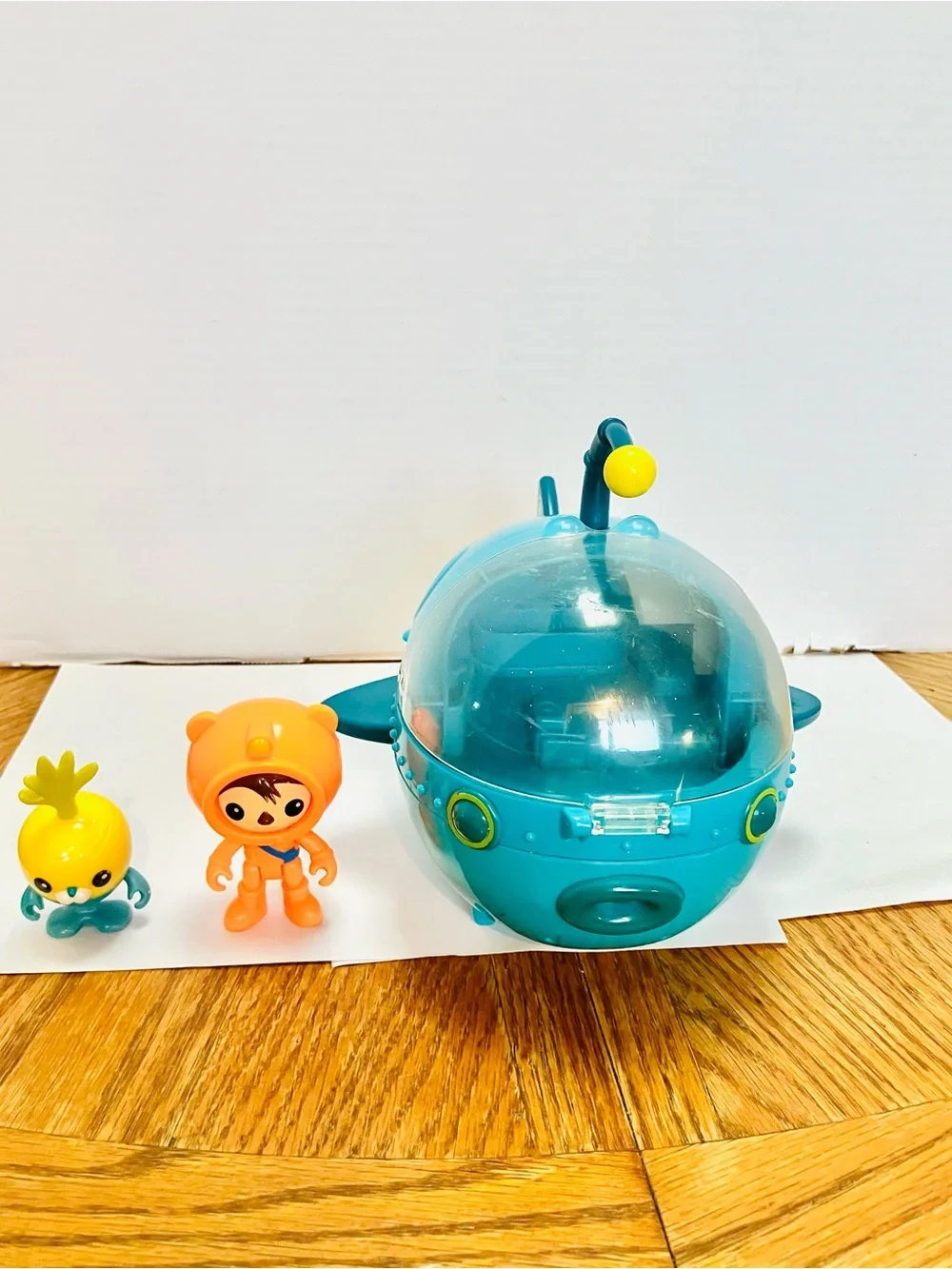 Octonauts Gup-A-Mission Vehicle With 2 Figures Minor Marks Read FP Incomplete